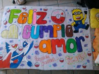 Mensaje con dibujos